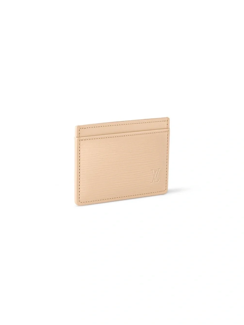 NEW Louis Vuitton Beige Epi Leather Slim Card Holder